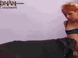 Russian Average Short Haired Blonde Tries To Have Sex With Dog In Moscow Dogs 2