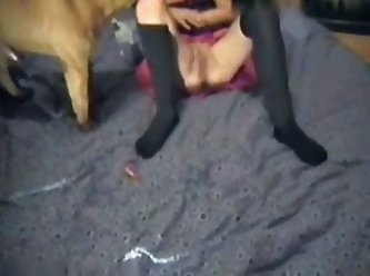 To Clit. My Cock Got Hard Again And I Stoked It More