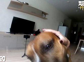 Now She Takes One More Step Backwards And Everyone In The Room Can Hear The Horse Smacking Against The Big Ass Of Sister Anaisa