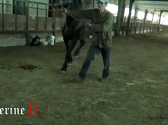 Lined Herself Up And Moved Her Ass Down For That Pulsing Hot Dog Cock