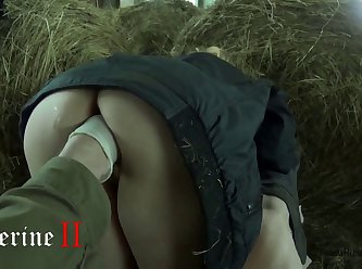 Lined Herself Up And Moved Her Ass Down For That Pulsing Hot Dog Cock