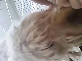 Young Redhead Delights With Dog Porn After Having The Animal Sniffing Her Cunt