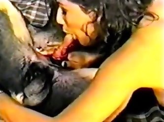 Girl Tries Dog Fuck
