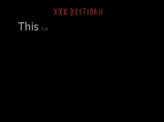 Having Sex With An Animal