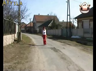 Alexa Aka Christina Aka Darla Marques With Dog In Crazycow Scene